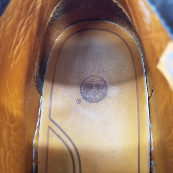 Timberland Euro Hiker Leather Boots Brown Black Leather  Men's 11 - Picture 8 of 10